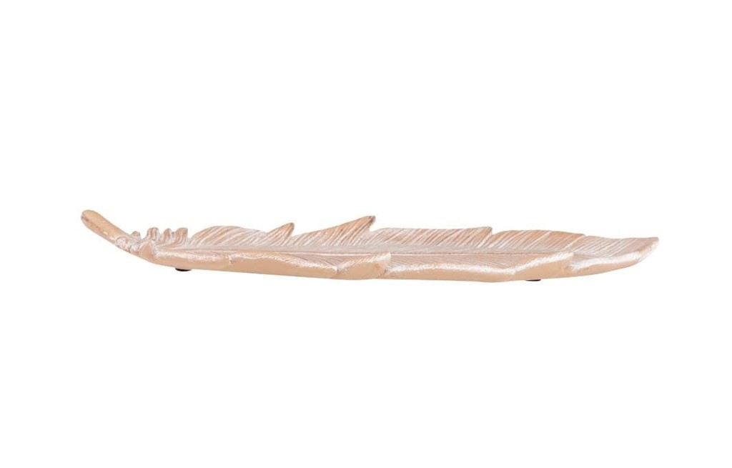 Foto 2 PLUMA de resina natural, 25cms.